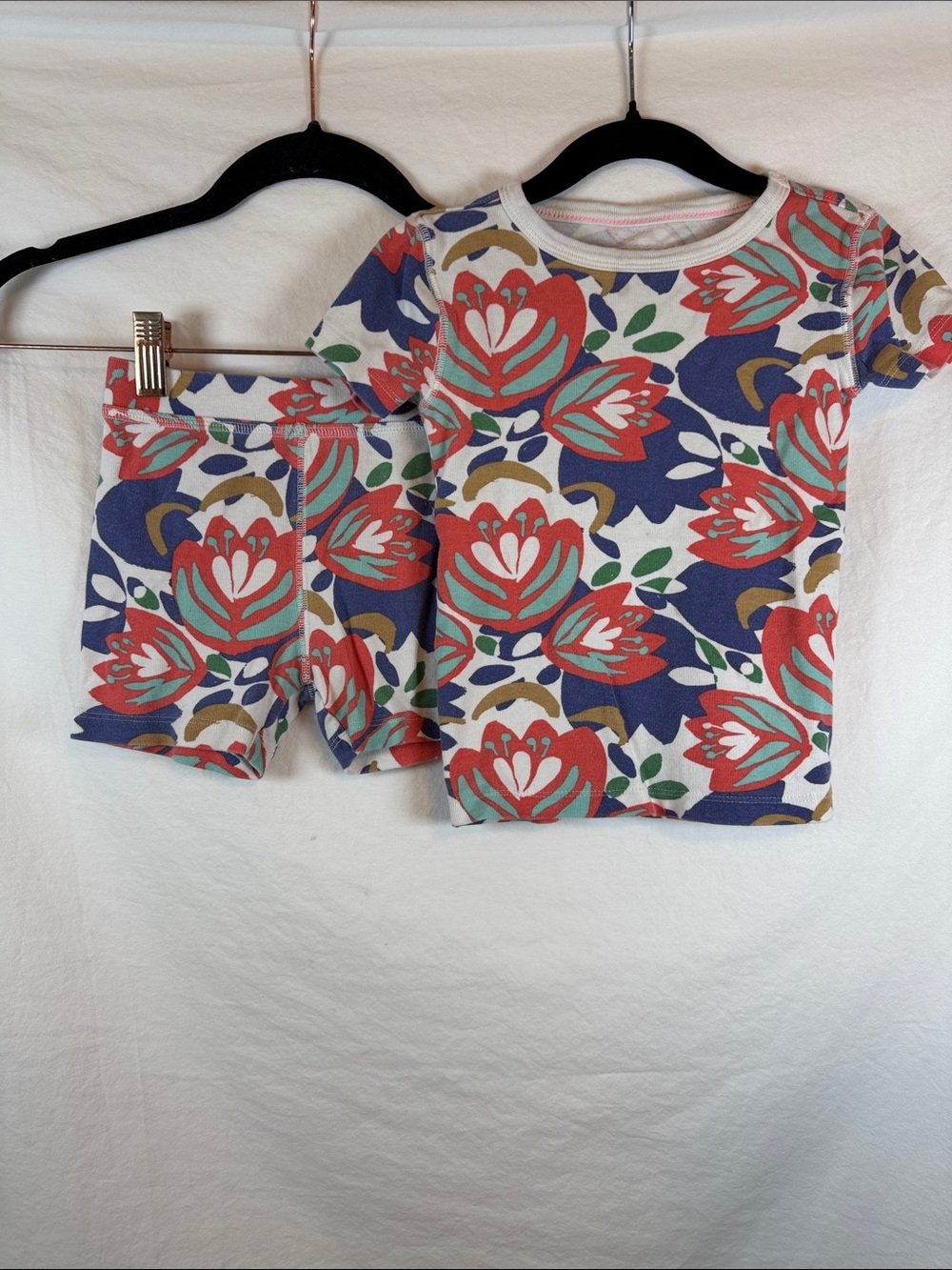 Crewcuts Floral Pajama Set Girls 3T